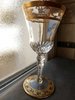 SAINT LOUIS GOLD CALLOT Crystal Wine Glass N° 4   14,5 cm    stock: 1
