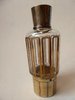 ANTIQUE CRYSTAL AND SILVER FLASK BOTTLE Alphonse Debain 1883 - 1911