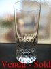 BACCARAT JUVISY CRYSTAL RARE FRUIT JUICE GLASS 14 cm  STOCK: 0