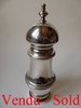 FRENCH SILVER PLATED PEPPER GRINDER