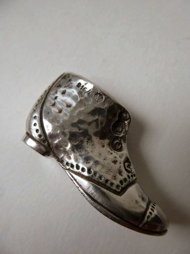 Streichholz - Etui aus Silber 1900 - 1930