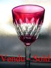 Bicchiere di vino del Reno in cristallo Baccarat ARMAGNAC rosso