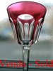 BACCARAT HARCOURT CRYSTAL HOCK WINE GLASS ROEMER red stock: 0