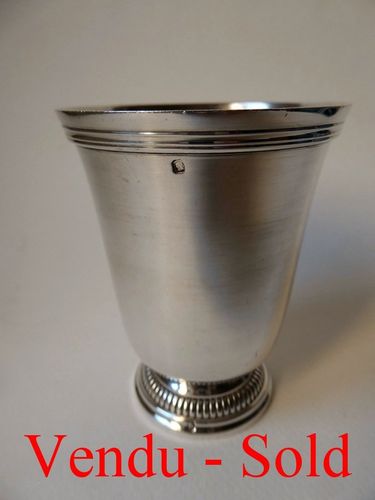 Solid Silver Tumbler CARDEILHAC CHRISTOFLE