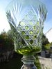 SAINT LOUIS VOLOGNE CRYSTAL HOCK WINE GLASS light green  Stock: 0