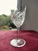 BACCARAT JUIGNE CRYSTAL WINE GLASS 14,7 cm  signed  stock: 0