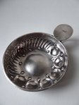 ANTIQUE FRENCH SOLID SILVER WINE TASTER 99,4  grammes