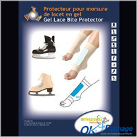 Protection gel coup de pied (lace bite)