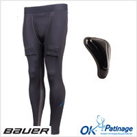 Bauer pantalon compression Femme S19