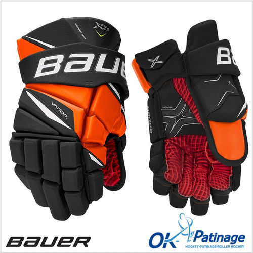 Bauer gant Vapor X2.9 noir/orange