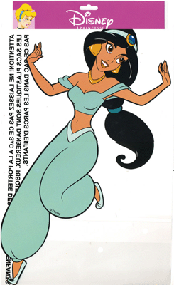 Sticker Princesses Jasmine Disney 33 cm