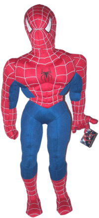 Peluche Spiderman Bleu et rouge 80 cm