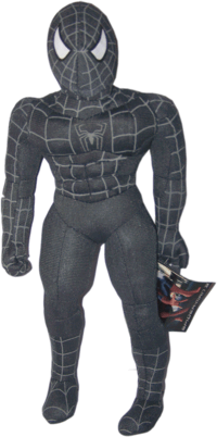 Peluche Spiderman Noir 80 cm