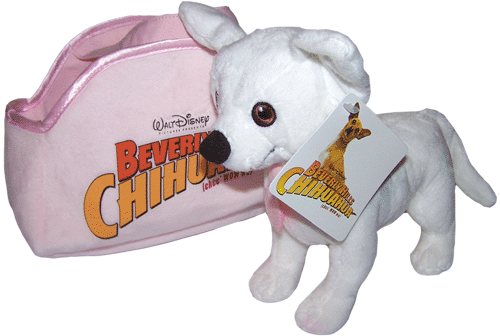Peluche Disney Chihuahua chien "Le Chihuahua de Beverly Hills" Chloe 20 cm