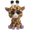Peluche Beanie Boo's 15 cm Safari la girafe