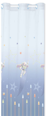 Voilage Toy Story Cosmonaute 140 x 240 cm