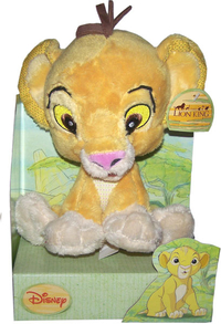 Peluche Disney Le Roi Lion Simba 23 cm assis