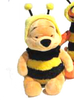 Peluche Disney Winnie déguisé en abeille 25 cm