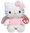 Peluche Hello Kitty Ange Rose 16 cm assise