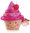 Peluche Victoria Cupcakes Sega Shelly 20 cm