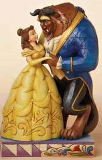 Figurine de Collection Disney Traditions La Belle et La Bete