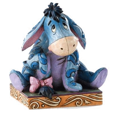 Figurine de Collection Disney Traditions Bourriquet Perdu sans Toi