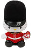 Peluche Hello Kitty 20 cm assise Garde Anglais
