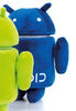 Peluche Android Bleue 20 cm