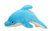 Peluche Dauphin Bleu 57 cm
