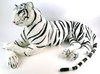 Peluche tigre blanc geant 160 cm