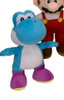 Peluche Nintendo Super Mario Yoshi bleu 20 cm debout