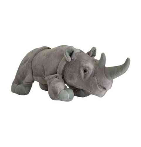 Peluche Rhinoceros  realiste 23 cm