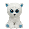 Peluche TY Beanie Boo's 15 cm Tundra l'ours polaire