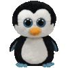Peluche TY Beanie Boo's 40 cm Waddles le pingouin