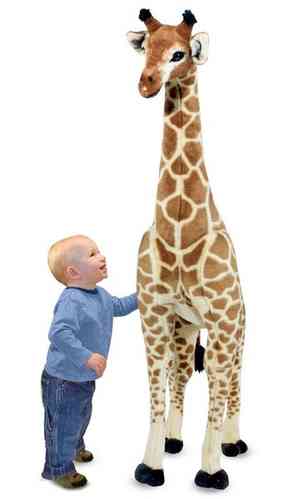 Peluche Girafe geante xxl realiste 140 cm