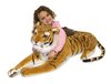Peluche Tigre roux realiste geant 170 cm