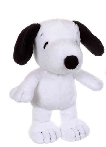 Peluche Snoopy noir 15 cm classique