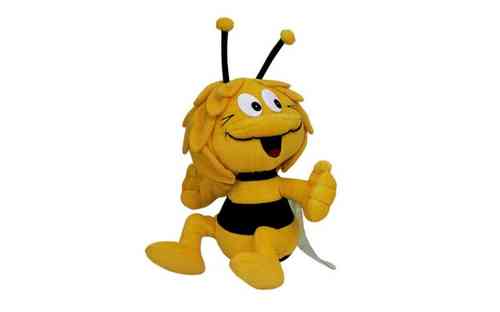 Peluche maya l'abeille assise 45 cm