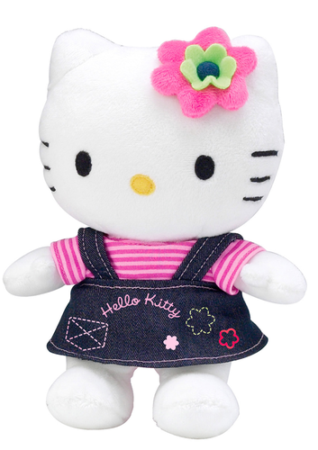 Peluche Hello Kitty 4 saisons Eté 20 cm