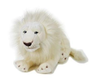 Peluche Lion blanc adulte 60 cm