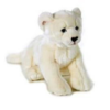 Peluche bébé Lion Blanc 31 cm