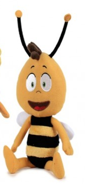 Peluche Maya l'abeille Willy 20 cm