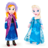 Peluches la Reine des Neiges , Elsa et Anna