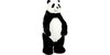 Peluche Panda Géant WWF Debout 100 cm