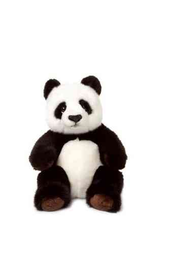 Peluche Panda assis 22 cm WWF