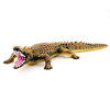 Figurine géante crocodile en plastique 120 cm