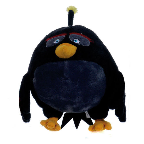 Peluche Angry Birds Bomb noir 30 cm