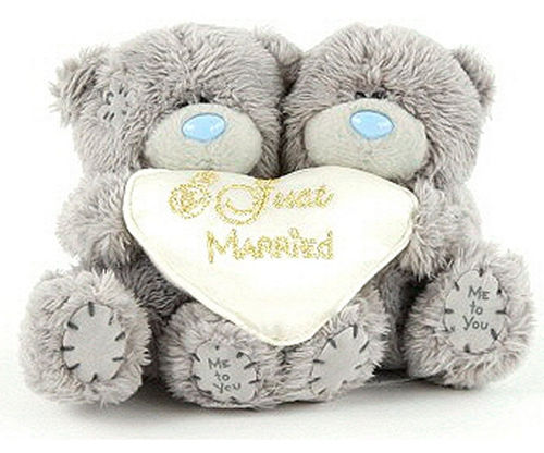 Peluche Me to you just married