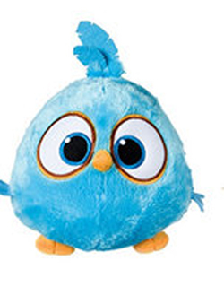 Peluche hatchlings angry birds bébé bleu