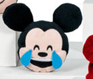 Peluche Disney Emoji Mickey larmes 10 cm